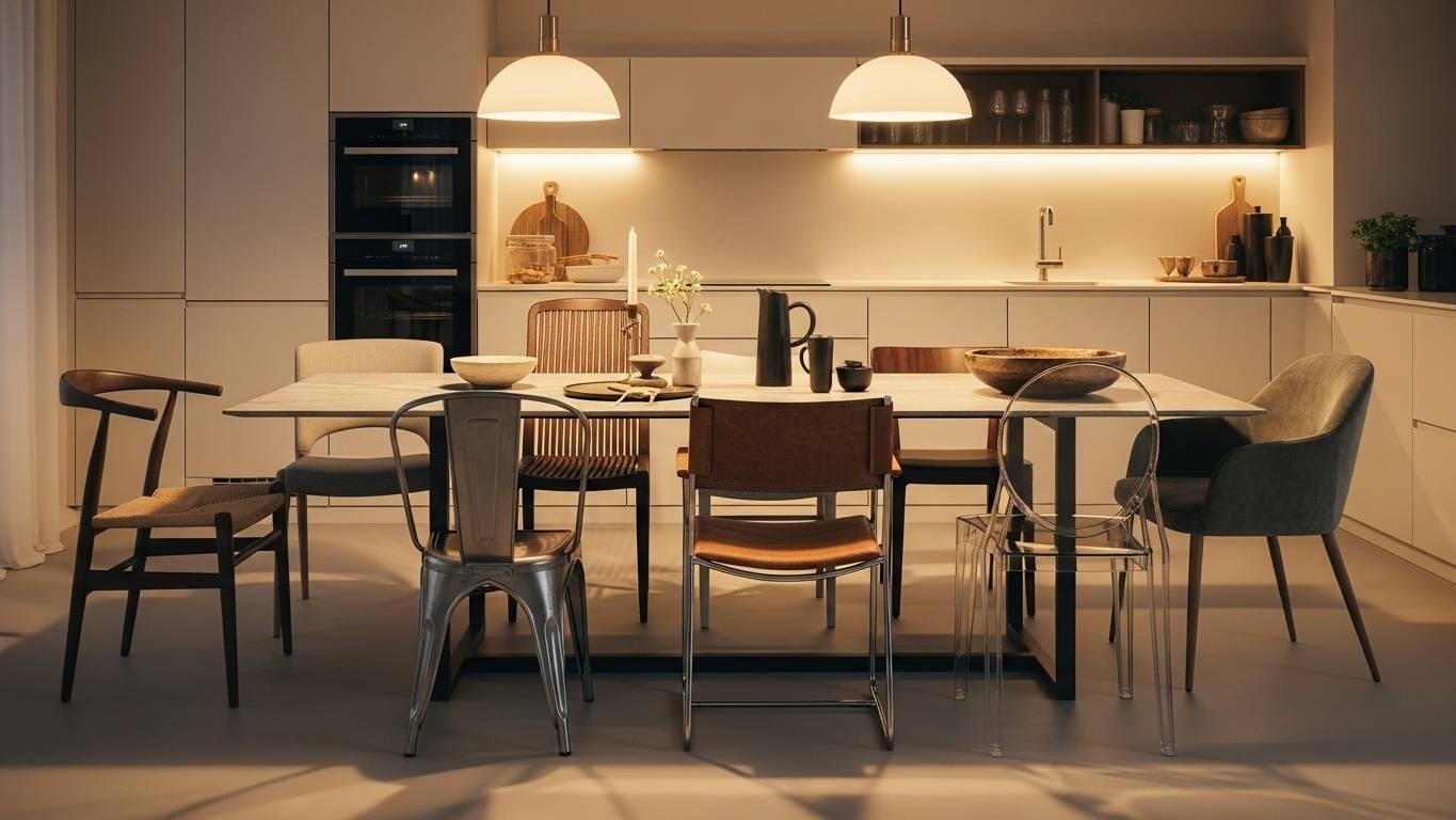 kombinirovanie stul ev i stolov dlja stil noj kuhni 1