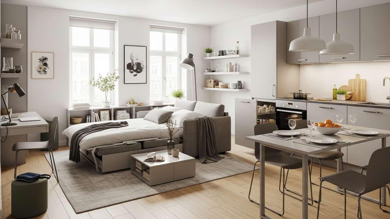 optimizatsija prostranstva v malen koj kvartire 1