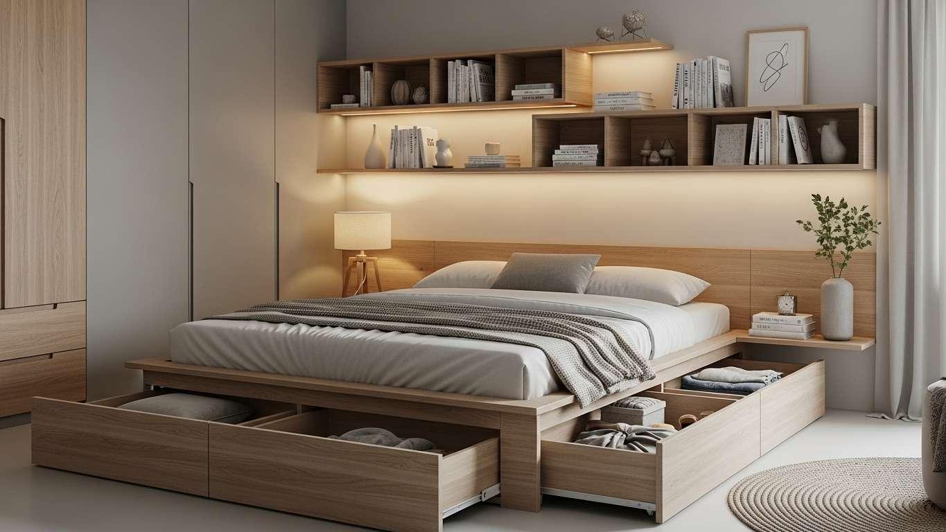 praktichnye reshenija dlja hranenija v spal ne 1